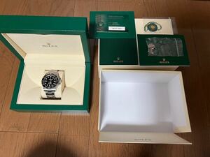 ロレックス 、Rolex、サブマリーナ、ノンデイト、124060、新品同様、正規店購入