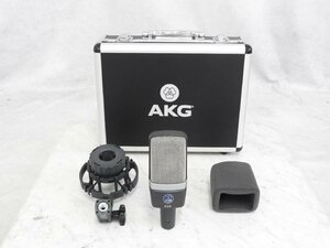 ☆ AKG アーカーゲー C214 コンデンサーマイク ケース付き ☆中古☆