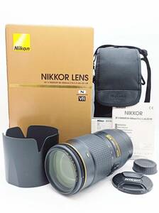 【超美品】【早い者勝ち】 NIKON ニコン AF-S 80-400mm F4.5-5.6G ED VR 望遠レンズ ケース付 カメラ レンズ 箱 IO0358