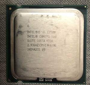 Intel Core2Duo 06 E7400 2.93GHZ