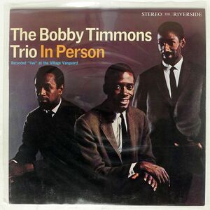 BOBBY TIMMONS TRIO/IN PERSON/ORIGINAL JAZZ CLASSICS OJC364 LP
