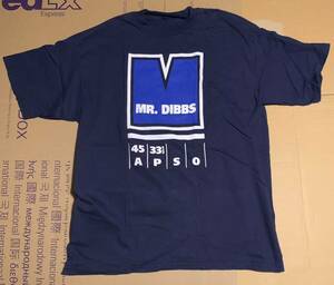 オリジナル Mr. Dibbs 33 45 レコード Tシャツ Atmosphere Rhymesayers ヴィンテージ ラップT アングラ ヒップホップ Mf doom eyedea slug
