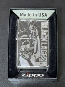 zippo BLACK LAGOON レヴィ ブラックラグーン 2023年製 アニメ 両面デザイン 特殊加工品 ケース 保証書