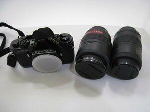 ★ペンタックス PENTAX MEF フィルムカメラ SMC PENTAX-FA 1:3.5-4.7 28-80mm 動作未確認 ジャンク【中古】 dgs2509