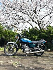 オリジナルペイントカワサキ 500SS| H1F - 1975年 | KH400 | 400SS | CBX400 | CBX550 | Z400J | GT380 | 750SS