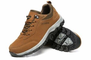 トレッキングシューズ メンズ　アウトドアシューズ ハイキング ウォーキング 登山靴防滑　バイク用　靴耐磨耗24.5~29.5cm