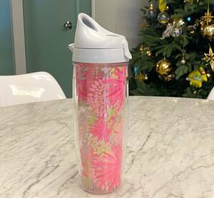 未使用！TERVISウォーターボトル pink/700ml/24oz アメリカ製/USA(魔法瓶,サーモス,thermos,コールマン,coleman,水筒,タンブラー,STANLEY