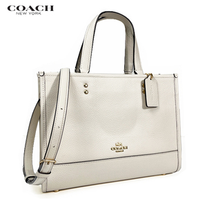 COACH コーチ レディース バッグ ショルダーバッグ トート バッグ デンプシー キャリオール レザー CO976 チョーク アウトレット 新作 新品