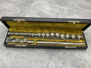 U4a スズキ Suzuki フルート Flute ハードケース 管楽器 中古現状品 動作未確認 音楽 楽器 器材