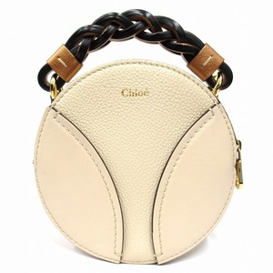 極美品 20AW クロエ CHLOE MINI DARIA ROUND BAG ミニ ダリア ラウンド バッグ 2way ショルダー ハンド レザー