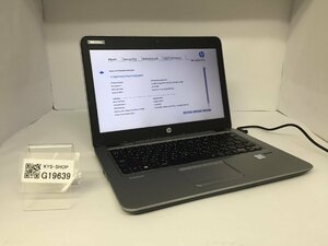 ジャンク/ HP HP EliteBook 820 G3 Intel Core i3-6100U メモリ8.19GB SSD250.05GB 【G19639】