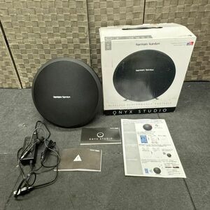 E832-K44-4727 harman kardon ハーマンカードン ワイヤレススピーカー ONYX STUDIO/Bluetooth/箱 取説 電源コード付/通電・音出しOK ⑤