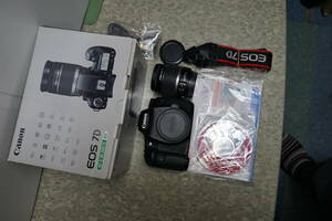 canon eos 7D EF-S18-55mmf3.5-5.6　シャッター50380回良品