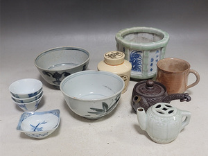 ◆ いろいろ 茶入茶碗 ・茶道具 煎茶道具 陶瓷器 唐物 古玩 古董 3 ◆