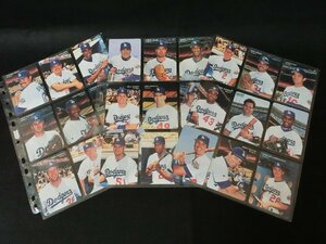 BSY042)MLBカード/マザーズクッキー/マザーズカード/1996/ドジャース/28of28/28枚コンプリートセット/