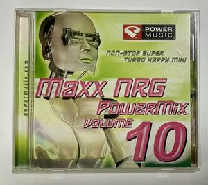 CD POWER MUSIC maxx nrg power mix vol,10 輸入盤　パワーミックスシリーズ　エアロビ等に　ハッピー系