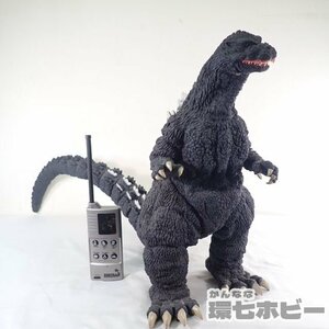 0Ky7◆①東京マルイ RC ゴジラ 特大 ラジコン フィギュア リモコン付 全高50cm ジャンク/東宝 特撮 怪獣 送:※ラージ便/200