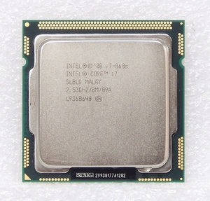 CPU Core i7-860s SLBLG 2.53GHz