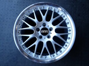 RK853【送料無料18インチ】1本 ブリヂストン BBS RS786 中古アルミホイール リペア スペア等 ●18×8J 114.3/5H ET35●