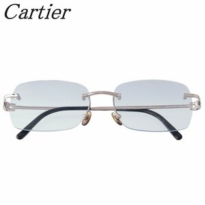 【1円スタート】カルティエ メガネ 750 WG 28.2g 度入り 眼鏡 Cartier【15173】