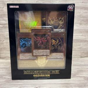 1円〜 新品未開封 遊戯王 MILLENNIUM BOX GOLD EDITION ミレニアムボックス ゴールドエディション 国内正規品 限定 希少 絶版 レア 最安