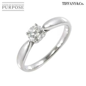 ティファニー TIFFANY&CO. ハーモニー ダイヤ 0.32ct H/VVS1/3EX 7号 リング Pt プラチナ 指輪 Harmony Ring 【鑑定書付き】 90199033