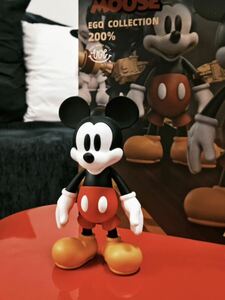 エゴ・ミッキーマウス　200％　ディズニー　可動　フィギュア　限定品　おもちゃ プレゼント　ポップカルチャー アートトイ 正規品