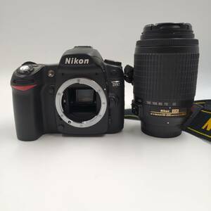 ジャンク 動作未確認　NIKON ニコン D80 / AF-S NIKKOR 55-200mm 1:4-5.6G ED VR