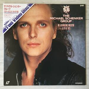 THE MICHAEL SCHENKER GROUP HAMMERSMITH LIVE ’83　レーザーディスク