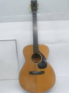 (B912) YAMAHA FG-110 当時物 赤ラベル 釣鐘 ヴィンテージ アコースティック ギター アコギ ヤマハ