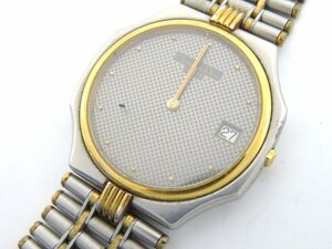 1円■ジャンク■ ディオール シルバー クオーツ ユニセックス 腕時計 K77002