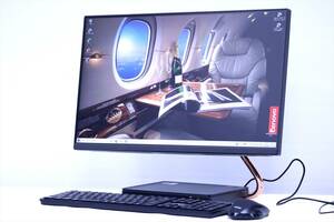 【即配】Office2021 6コア12スレッド 新品SSD搭載!23.8型FHD液晶スタイリッシュAio!IdeaCentre 5-24IMB05 i5-10400T RAM8G SSD512G Win10