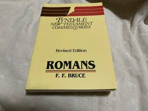 TYNDALE NEW TESTAMENT COMMENTARIES ROMANS F. F. BRUCE 