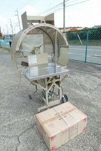 静岡県発　サトー　自動紐掛け機　100V　紐掛機　結束機　２回転巻き　段ボール　梱包機　包装機　業務用　電動　Hit　ひもかけ機　