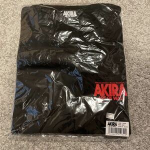 未使用品 AKIRA ART OF WALL PARCO アキラ　アートオブウォール LONG T-SHIRTS MAIN/BACK ロングTシャツ 長袖 XLサイズ ブラック 大友克洋