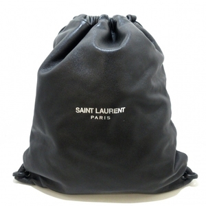 サンローランパリ SAINT LAURENT PARIS リュックサック/バックパック 553919 テディ レザー 黒 バッグ
