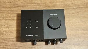 Native Instruments KOMPLETE AUDIO2　オーディオインターフェース　箱付き