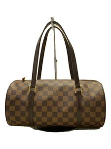 LOUIS VUITTON◆1)パピヨン30_ダミエ・エベヌ_BRW/PVC/BRW/N51303