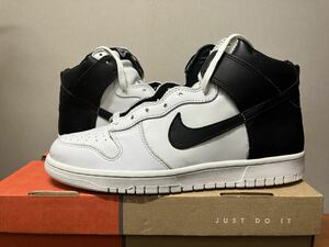 NIKE DUNK HIGH ORCA PACK ナイキ ダンク ハイ オルカパック 限定 藤原ヒロシ 309235 101 白 黒 パンダ 28.5 デッドストック フラグメント