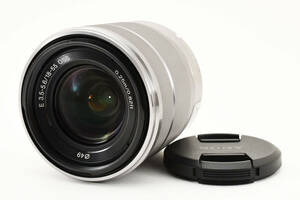 ★美品★ソニー SONY E 18-55m F3.5-5.6 OSS SEL1855 シルバー L350#2784