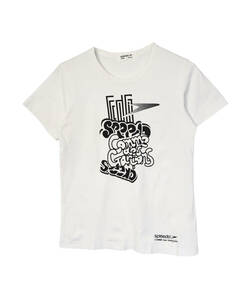 COMME des GARCONS コムデギャルソン グラフィック speedd 半袖Tシャツ 847