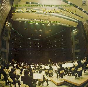 A00587186/LP/エルヴィン・ルカーチ(指揮)・日本フィルハーモニー交響楽団「ブラームス 交響曲4番 ホ短調 作品98 (JPS-8・委託制作盤)」