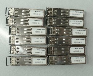 クリックポスト 12本セット 1000BASE-SX SFP AFBR-5715APZ LC mini-GBICモジュール ギガビット トランシーバ ネットワーク N011905