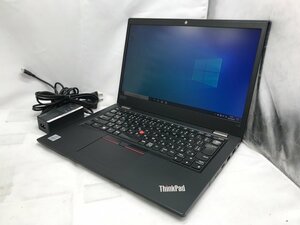 【Lenovo】ThinkPad L13 20R4S24600 Core i5-10210U メモリ8GB SSD256GB NVMe WEBカメラ Bluetooth Windows10Pro 13.3インチ 中古ノートPC