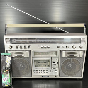 【美品/稀少動作品】National ナショナル THE Disco ザ ディスコ RX-5600 ラジカセ MX METAL Tape Cassette Recorder FM AM RX-5700 兄弟機