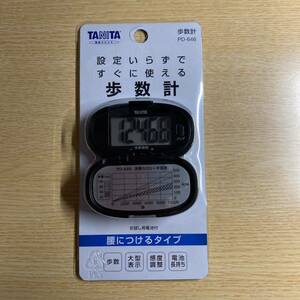 新品　タニタ PD-646-BK ブラック 歩数計TANITA