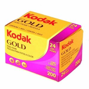 GOLD200-24枚撮【1本】Kodak カラーネガフィルム ISO感度200 135/35mm【即決】コダック CAT603-3955★0086806033954 新品