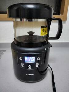 コーヒー豆焙煎機　SY-121 中古品　一部割れあり　動作品　コーヒーロースター