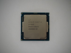 【ハード王】中古CPU/Corei5-8500 SR3XE 3.00GHz/9632-C