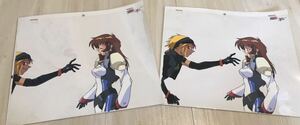 【ヤフオク撤退セール中】アニメ☆ガルフォース　セル画２枚セット